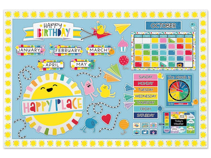 Happy Place Bulletin Board Set - US 5923