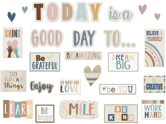 Everyone Is Welcome Motivational Bulletin Board Set - US 3588