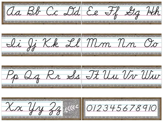 Home Sweet Classroom Cursive Bulletin Board Set - US 2635