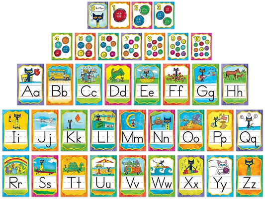 Pete the Cat® Alphabet Card Bulletin Board Set - US 5220