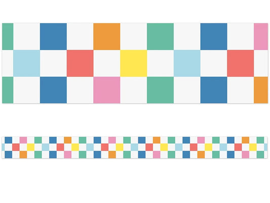 We Stick Together Checkered Border - US 8864