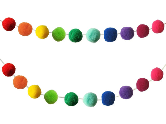 Creatively Inspired Pom-Pom Garland Accents - US 3268