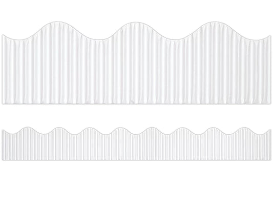 White Scalloped Bordette® - US 5374