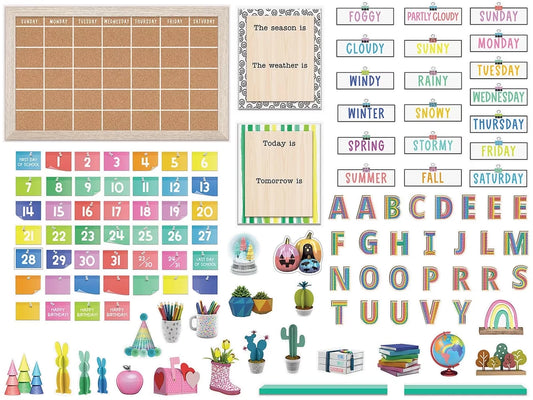 Creatively Inspired Calendar Bulletin Board Set - US 1215