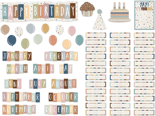 Everyone Is Welcome Birthday Bulletin Board Set - US 5794