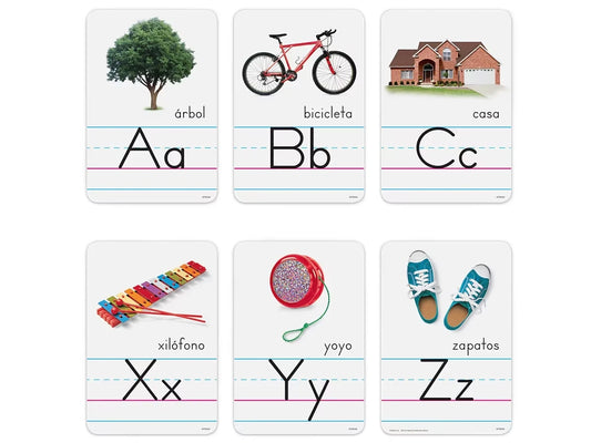 Spanish Alphabet Card Bulletin Board Set - US 2156