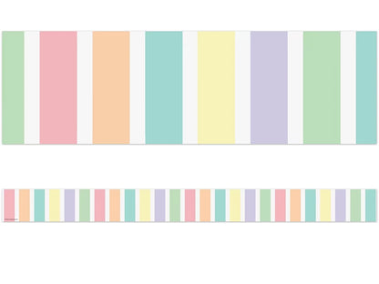 Pastel Pop Striped Border - US 2230