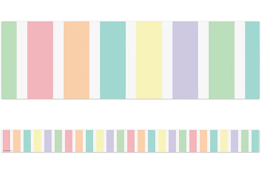 Pastel Pop Striped Border - US 2230