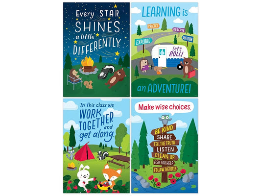 Woodland Friends Small Poster Pack - US 3686