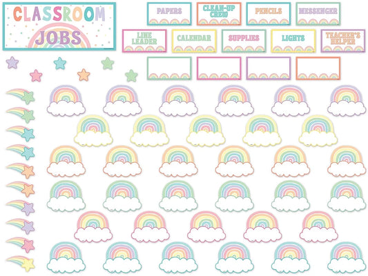 Pastel Pop Classroom Jobs Bulletin Board Set - US 1110