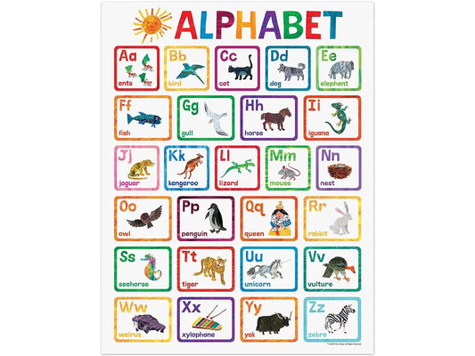 Eric Carle Alphabet Poster - US 9661
