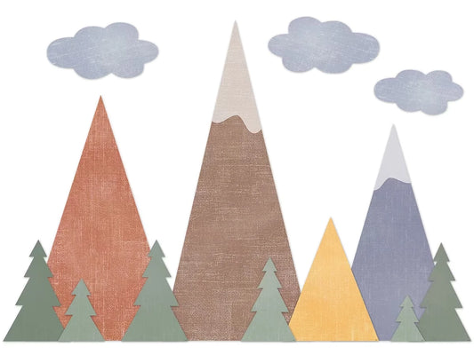 Moving Mountains Bulletin Board Set - US 6831