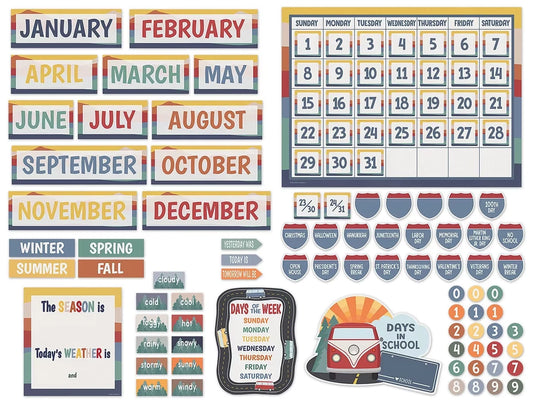 Moving Mountains Calendar Bulletin Board Set - US 9490