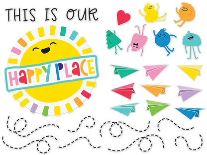 Happy Place Bulletin Board Set - US 5923