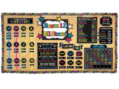 Chalkboard Brights Birthday Badges - Variety Pack - US 6974