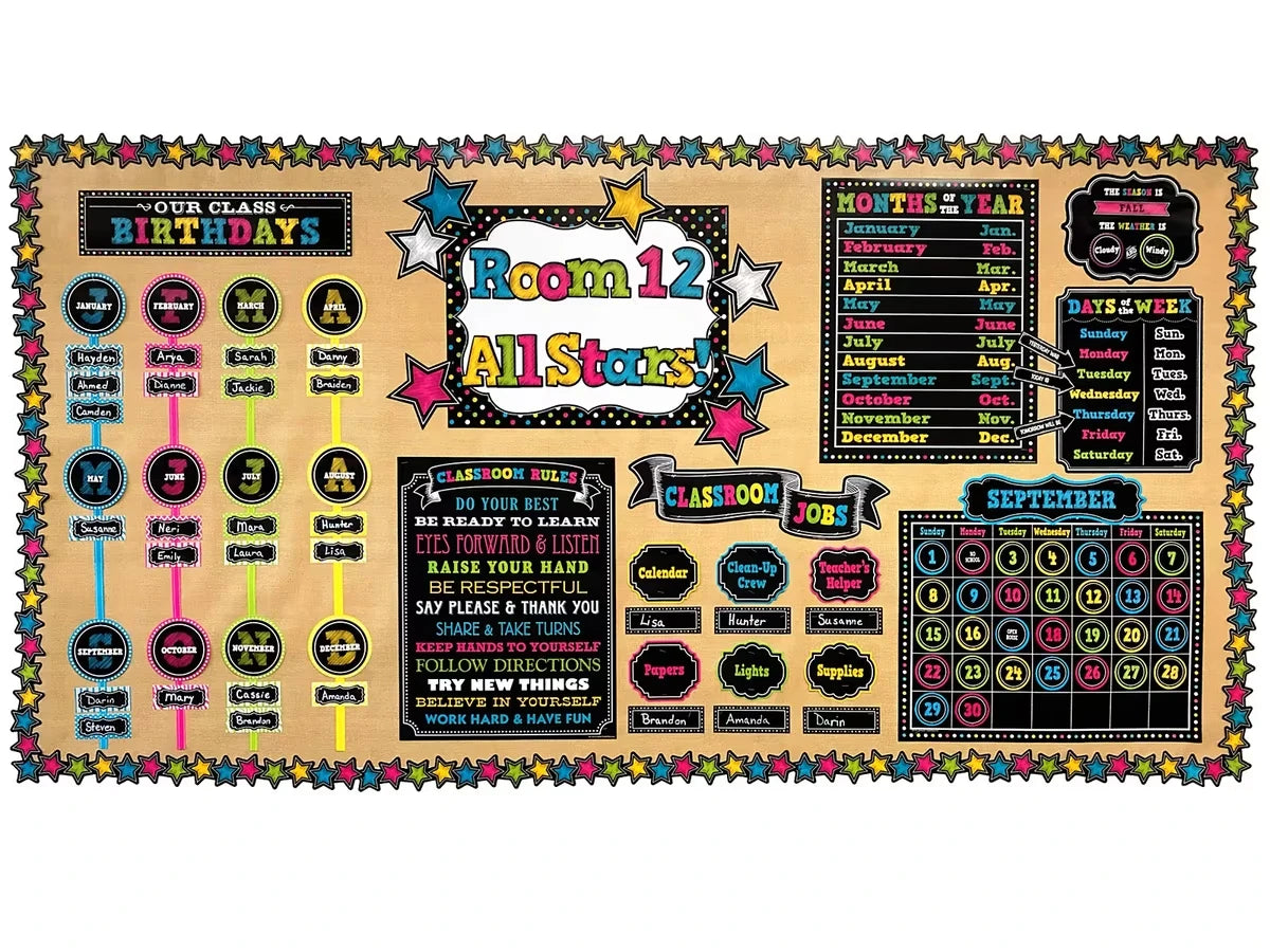 Chalkboard Brights Dreams Bigger Than Fears Poster - US 8431