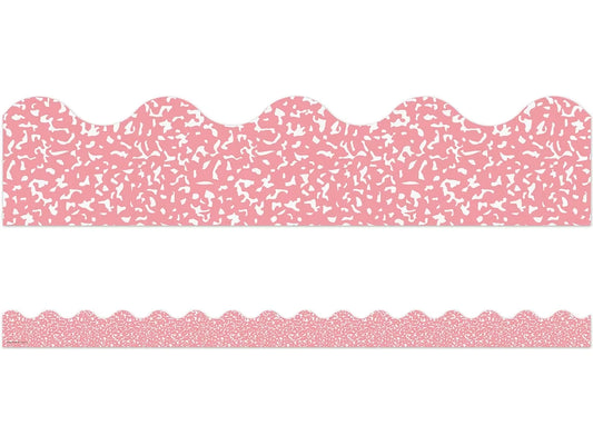 Cool for School Pink Scalloped Border - US 3900