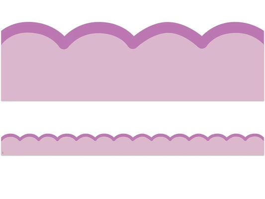 Color Crush Purple Scalloped Border - US 8938