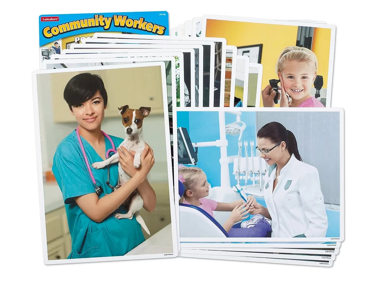 Community Workers Poster Pack - US 8587