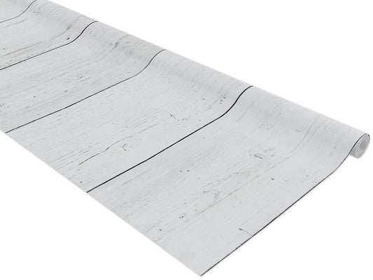 White Shiplap Fadeless® Paper Roll - US 8851