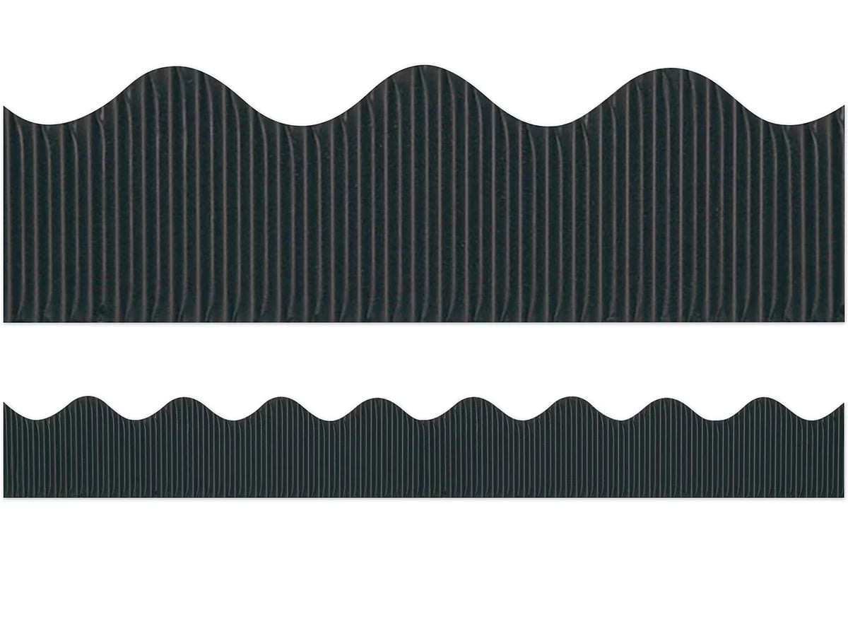 Black Scalloped Bordette® - US 3649