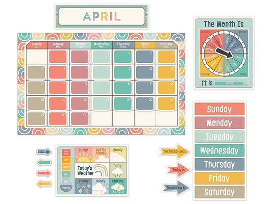 We Belong Calendar Bulletin Board Set - US 7938
