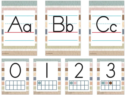 Everyone Is Welcome Alphabet Card Bulletin Board Set - US 1911