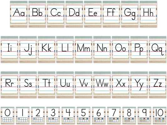 Everyone Is Welcome Alphabet Card Bulletin Board Set - US 1911