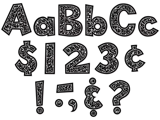 Cool for School 4" Punch-Out Letters - US 5981