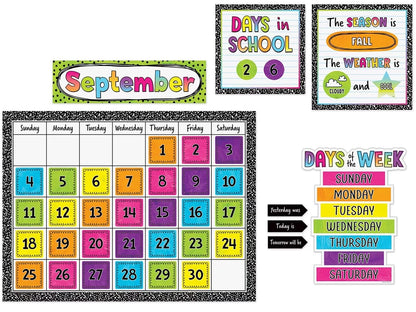 Brights 4Ever Calendar Bulletin Board Set - US 1456