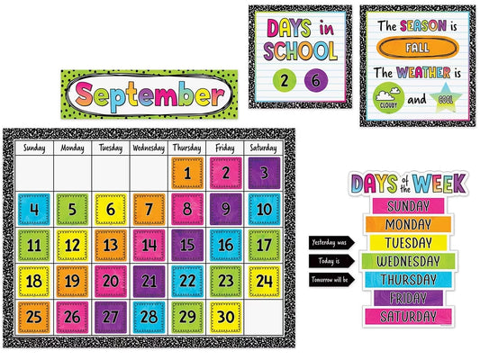 Brights 4Ever Calendar Bulletin Board Set - US 1456