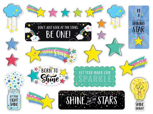 Star Bright Positive Thinking  Bulletin Board Set - US 7573