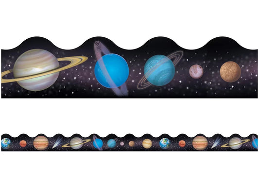 Solar System Scalloped Border - US 3508