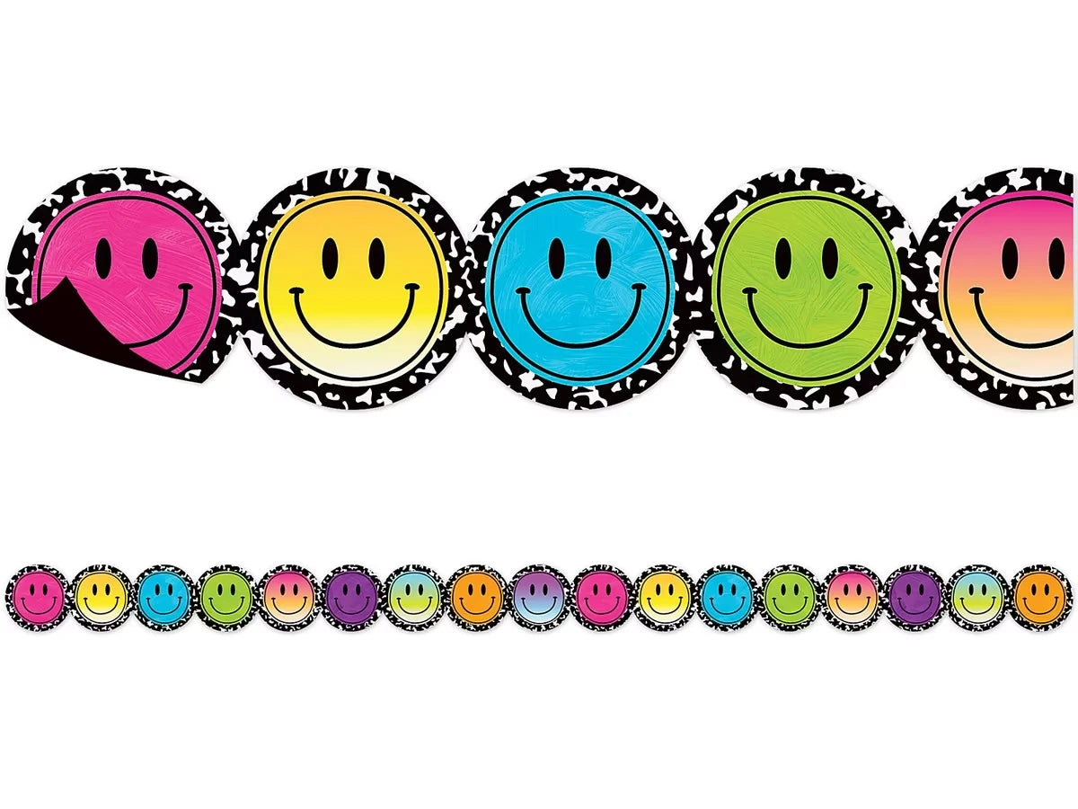 Brights 4Ever Smiley Face Magnetic Border - US 1606