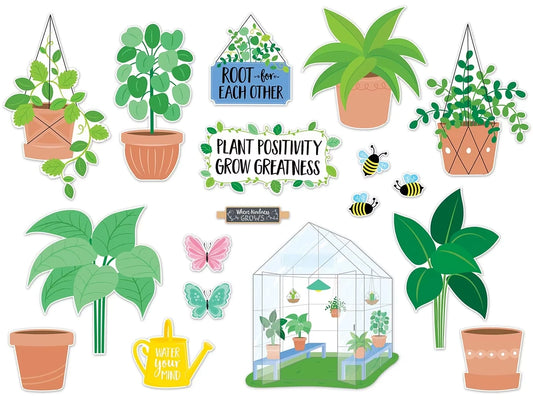 Positively Plants Motivational Bulletin Board Set - US 8988