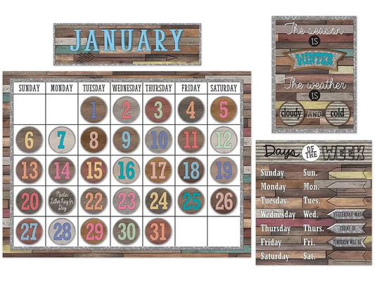 Home Sweet Classroom Calendar Bulletin Board Set - US 3285