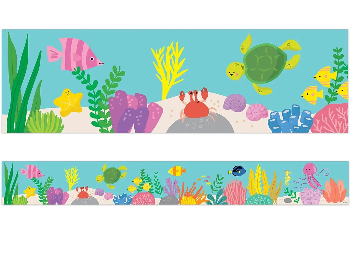Sea Friends Under the Sea Border - US 8515