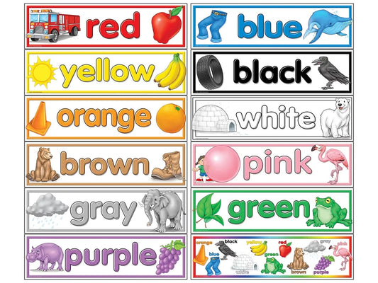 Learning Colors Bulletin Board Set - US 7212