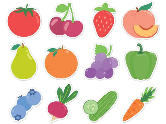 Farmers Market Fruits and Veggies Accents - US 8285