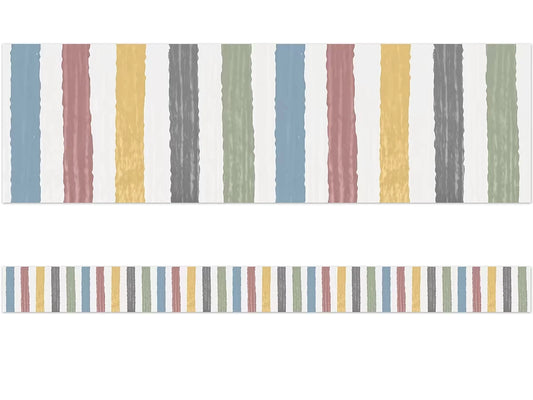 Classroom Cottage Striped Border - US 9062