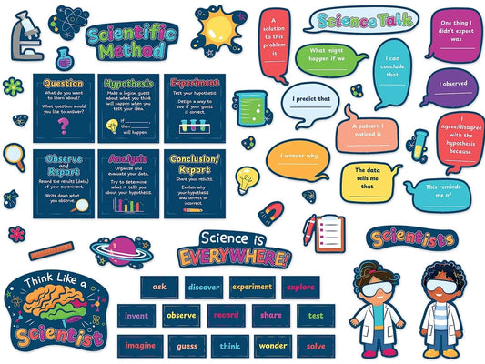Science Talk Bulletin Board Set - US 5526