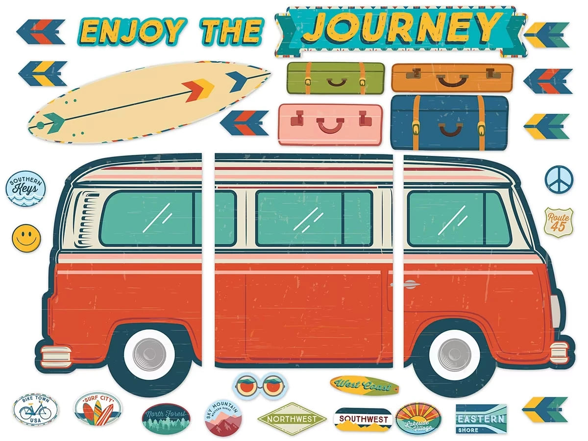 Adventurer Enjoy the Journey Bulletin Board Set - US 2718