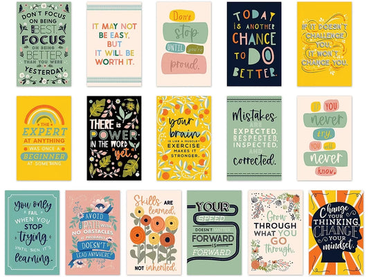 Colorful Motivational Poster Pack - US 6015