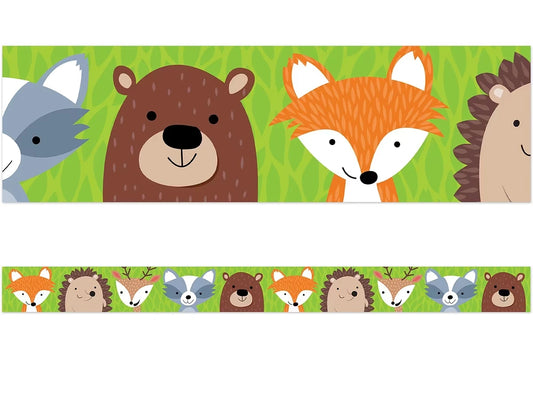 Woodland Friends Border - US 1807
