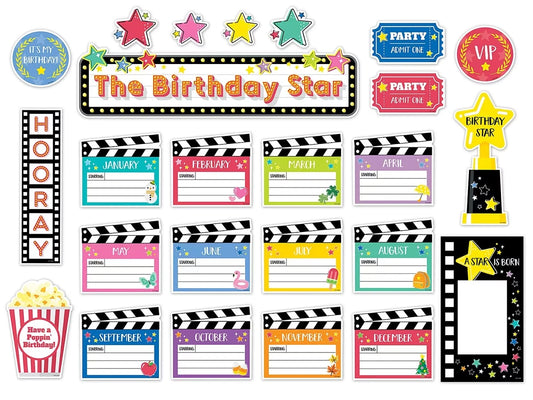 Star Bright Birthday Bulletin Board Set - US 2347