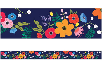 Petals & Prickles Double-Sided Floral Border - US 9576