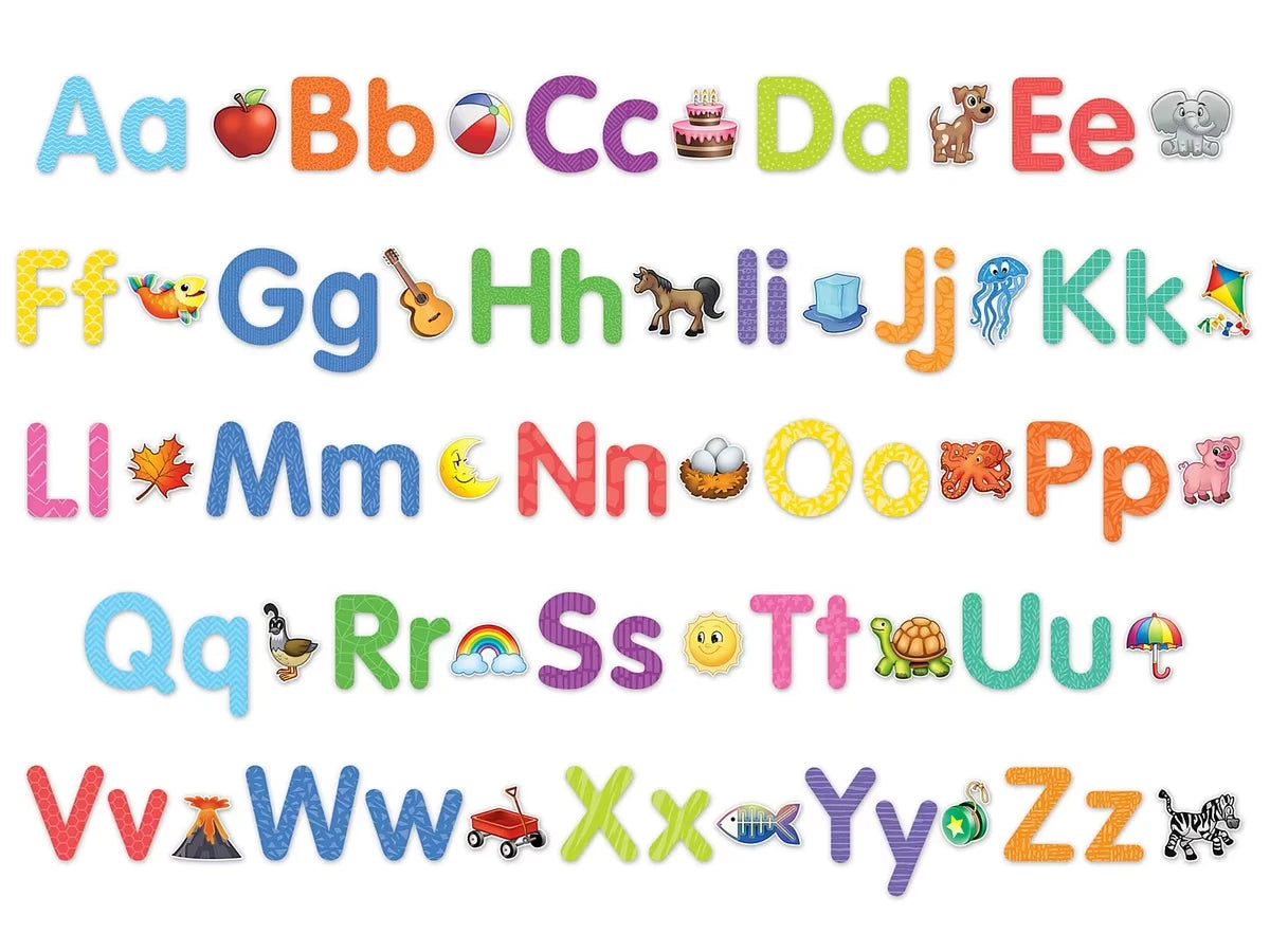 Colorful Alphabet Bulletin Board Set - US 5793