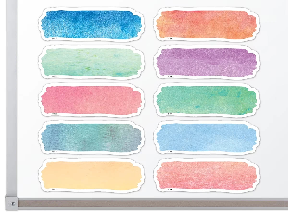 Watercolor Magnetic Write & Wipe Accents - US 1449