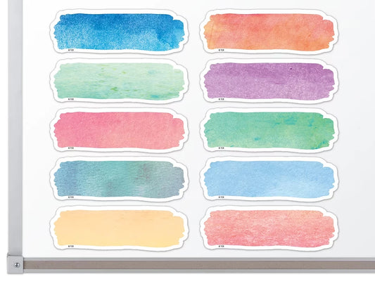 Watercolor Magnetic Write & Wipe Accents - US 1449
