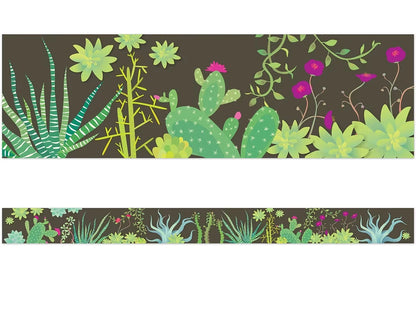 Petals & Prickles Double-Sided Succulent Border - US 8019